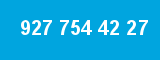 927 754 42 27 927 754 42 27